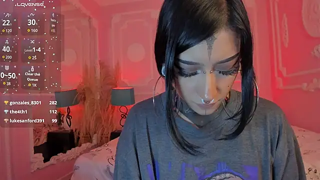 Chat +18 de Kat_VonDe ao vivo