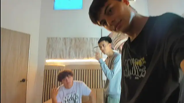 Show de Warrios_teams na webcam