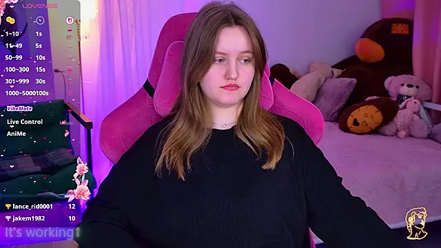 KellyPoter Adlı Modelin Web Kamerası Şovu