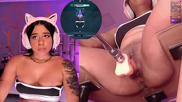 Chat +18 de Gina_Kurt ao vivo