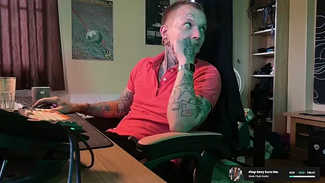 Show de paulvelvet na webcam