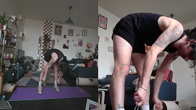 Chuck-FR Adlı Modelin Web Kamerası Şovu