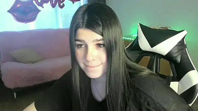 Show de KisaModel na webcam