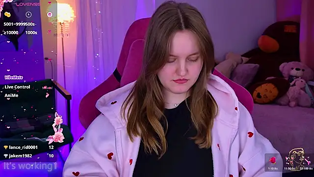 KellyPoter Adlı Modelin Web Kamerası Şovu