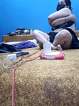 Show de Sangitalive na webcam