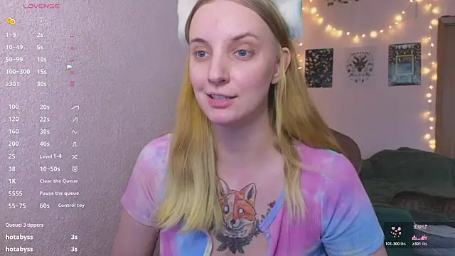 XXX chat uživo modela Fluffy_muffin_