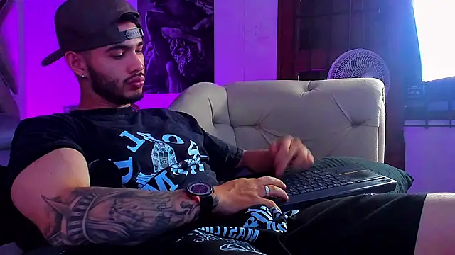 Vincentblack webkamerás műsora