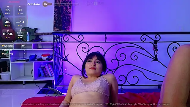 Simp_gorxのウェブカメラショー