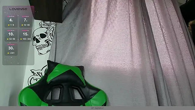 Chat +18 de ImSophieFox ao vivo