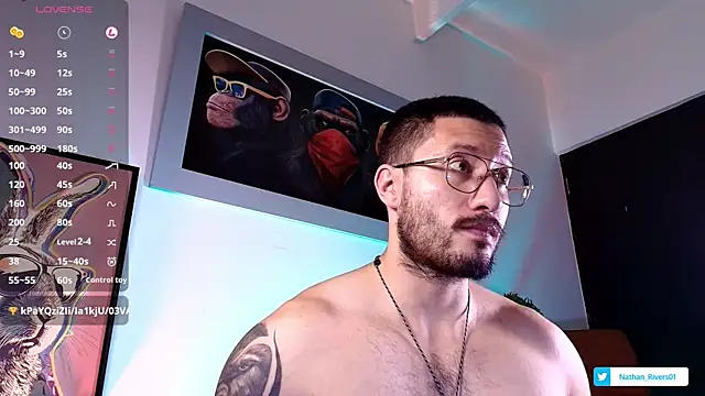 Nathan_rivers: διαδικτυακό σόου στην κάμερα