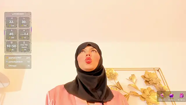 hanajameela's Live XXX Chat