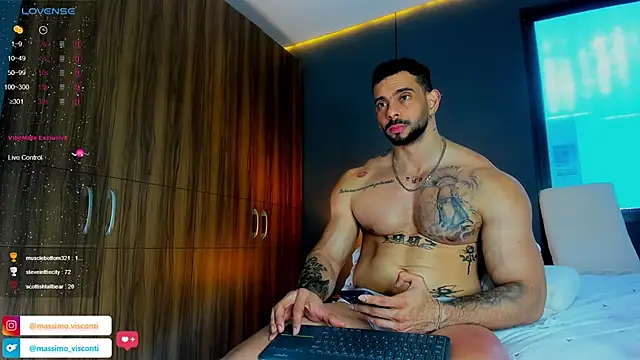 massimo_visconti Adlı Modelin Web Kamerası Şovu