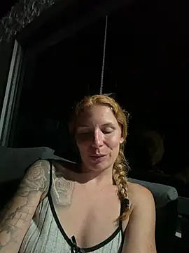 Redhairedteachern Webbikameraesitys