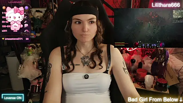 Chat XXX en directo de Lilithara666