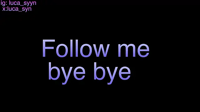 Show de luca_syn na webcam