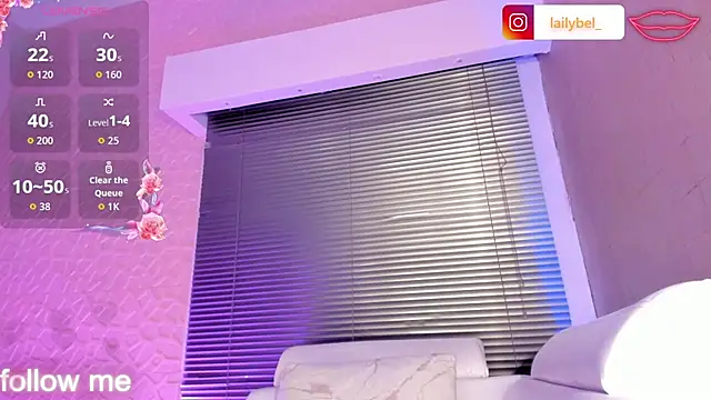 LaiilyBell12 Adlı Modelin Web Kamerası Şovu