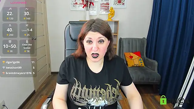 แชท XXX สดของ Black_Black_Rose