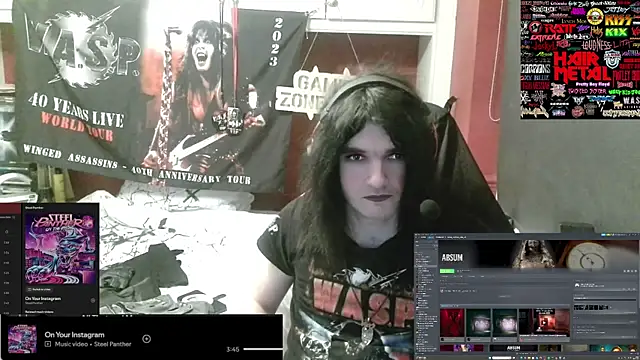 Rocker_Assassin_WASP_FAN Webcam-Show