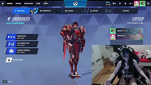 Pertunjukan Kamera Web JackyNmD