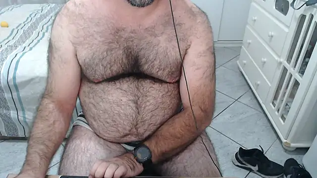 Show de MysterBearMG na webcam