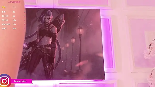 Chat XXX ao vivo de Sammyblaer