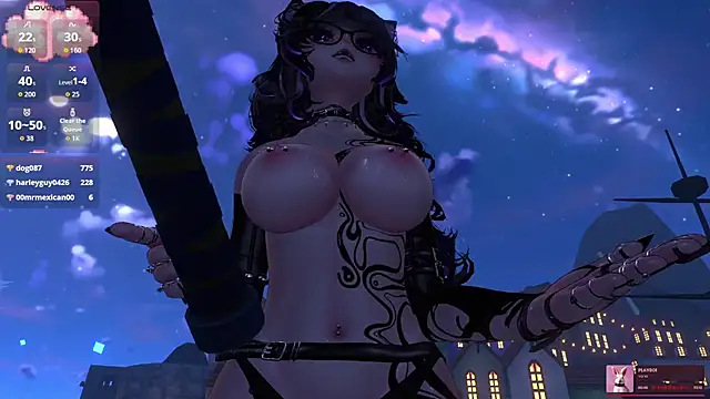 LunaKitty04 Adlı Modelin Web Kamerası Şovu