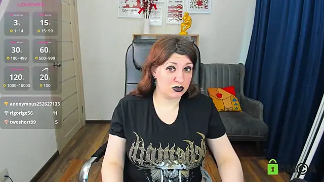 แชท XXX สดของ Black_Black_Rose