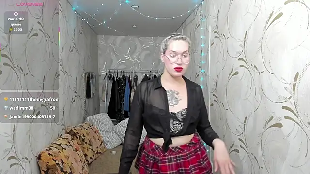 Webkamerová show SweetBubbleQueen