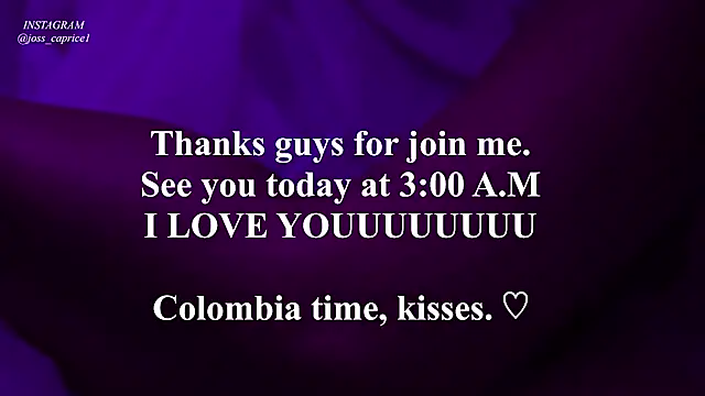 Chat XXX en directo de joss_caprice