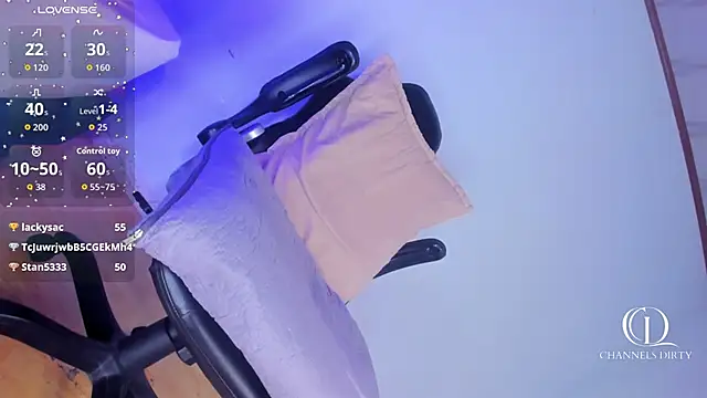 Show de ChannelssDiirty na webcam