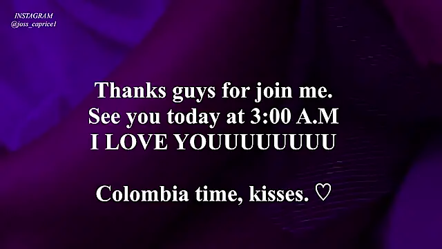 joss_caprice: онлайн-секс-чат