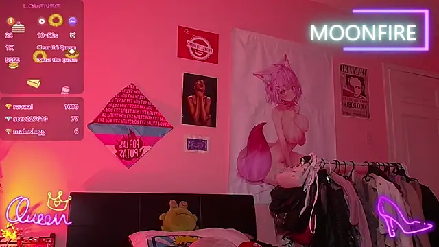 moonfiredancer webkamerás műsora