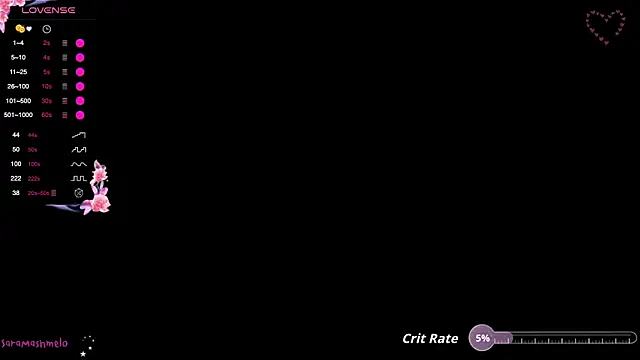 SaraMashmeloのライブXXXチャット