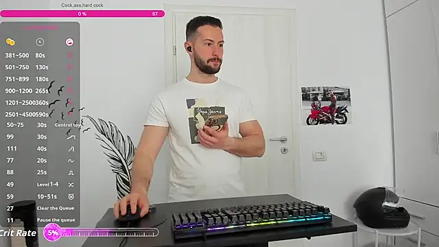 Webkamerová show ZackFraser