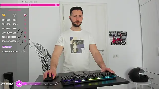 Živý XXX chat ZackFraser