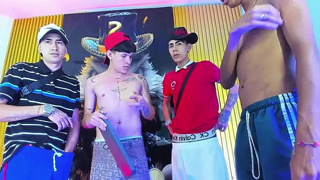 Pokazy przed kamerką – Gang_Members_xxx_