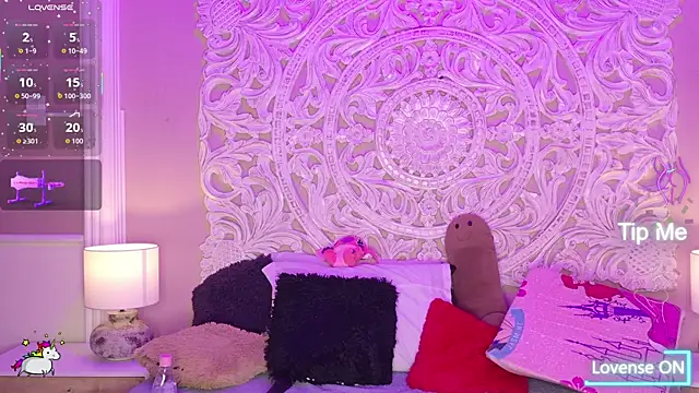 Show de MalaikaBrown na webcam