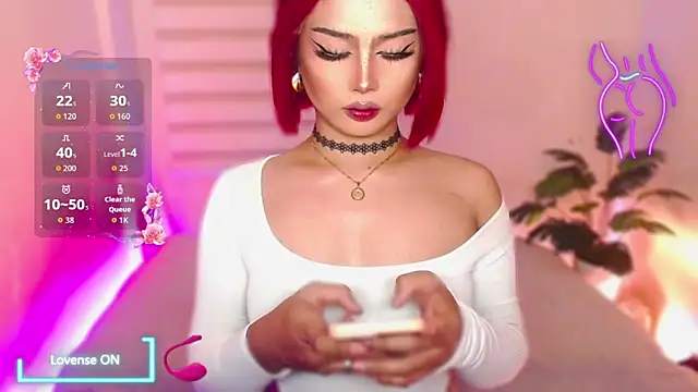 Pertunjukan Kamera Web MissGreta_Hunterx