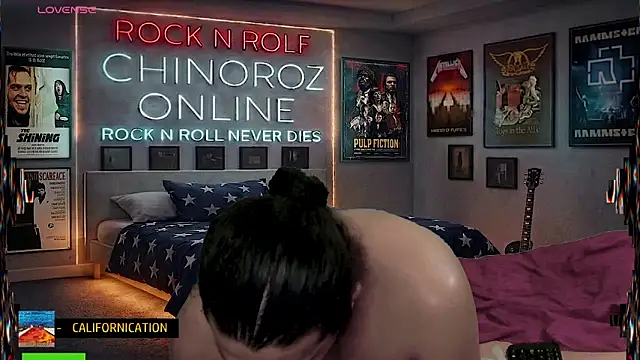 chino_roz: διαδικτυακό σόου στην κάμερα