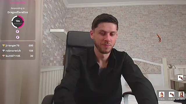 Show de JonahShaw na webcam