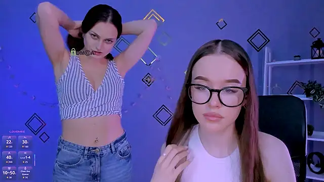 Show modela clery_abyss na web-kameri