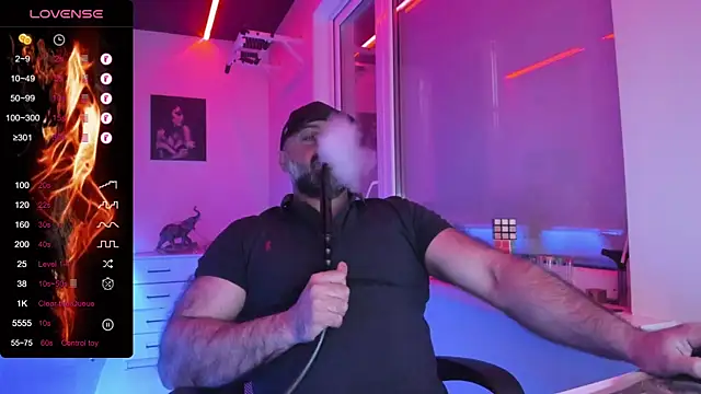 HAIR-MAN Adlı Modelin Canlı XXX Sohbeti