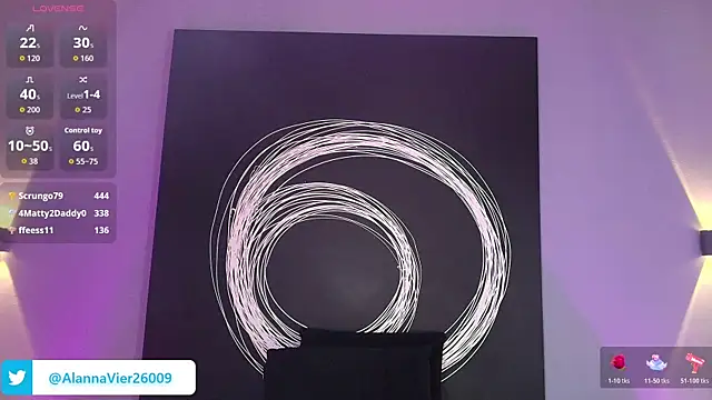 AlannaViera 在線直播表演