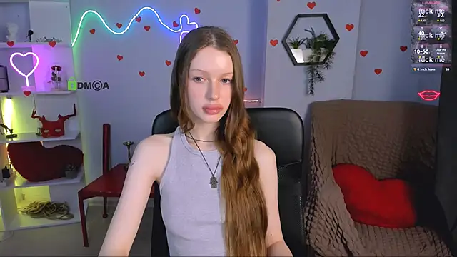 Show modela khloebeauty na web-kameri