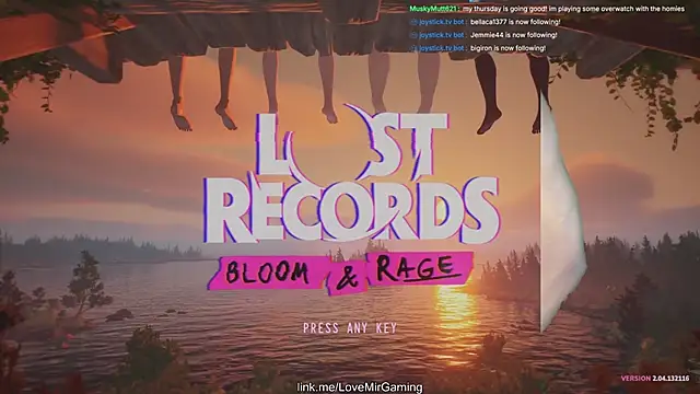 Webkamerová show lovemirgaming