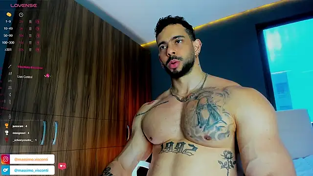 massimo_visconti Adlı Modelin Web Kamerası Şovu