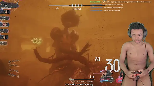 Show webcam de lovemirgaming