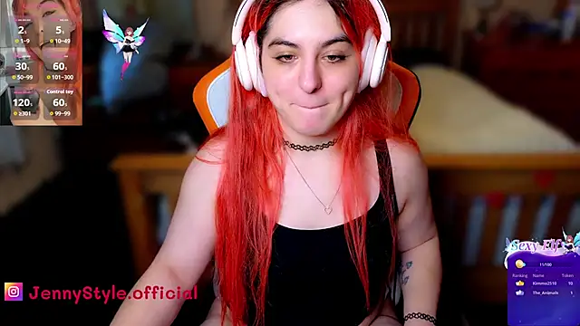 jennystyle Pertunjukan Webcam