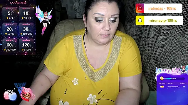 Webkamerová show iralinda