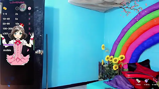 Show modela suzume_Mendez na web-kameri